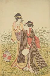 Two Ladies, Edo Period